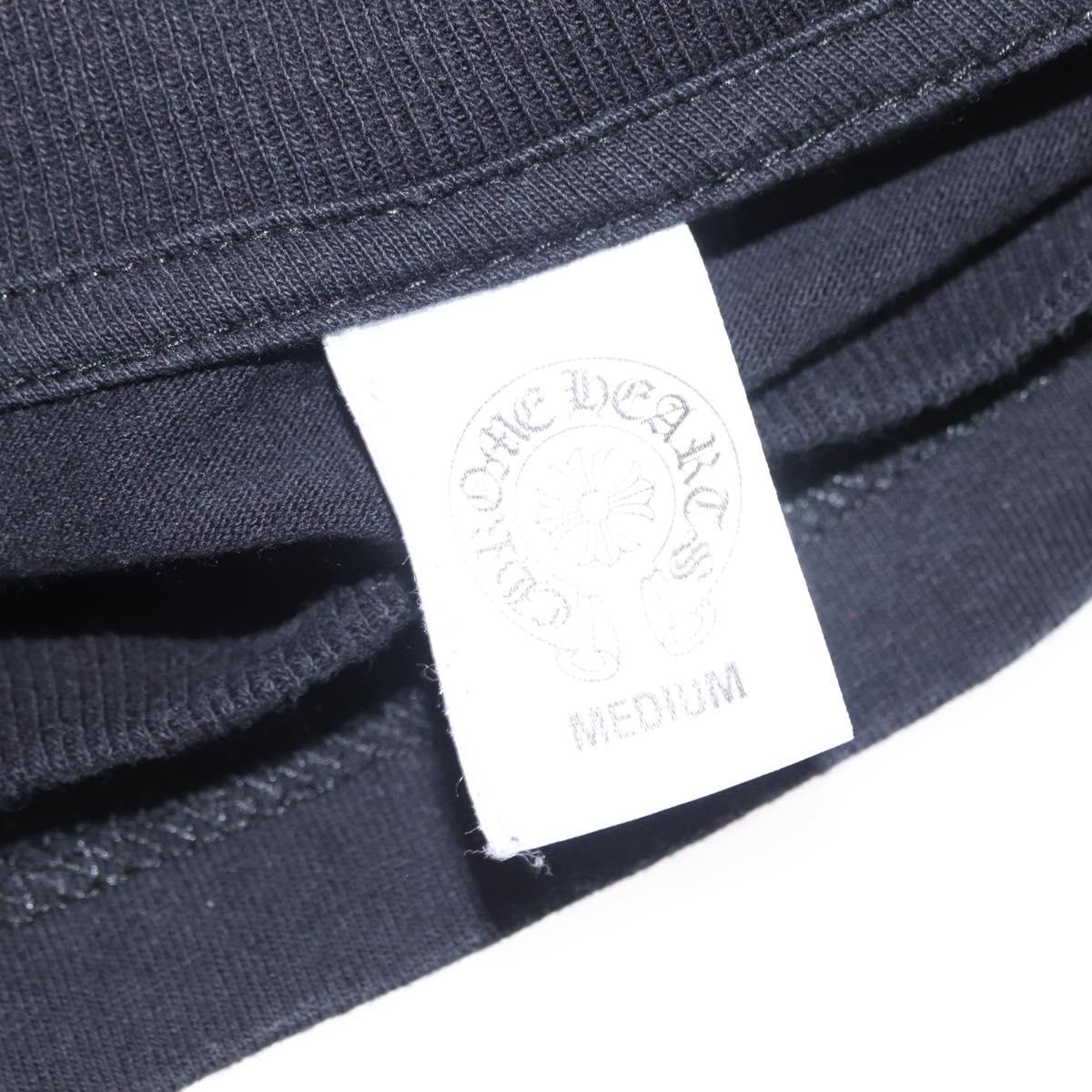 Chrome Hearts T Shirt Cotton Black Auth 152455M