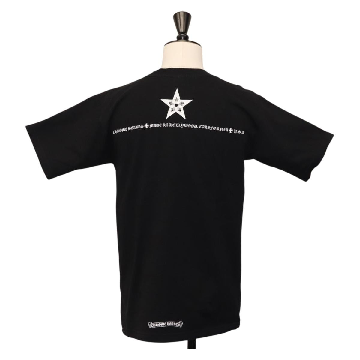 Chrome Hearts T Shirt Cotton Black Auth 152455M