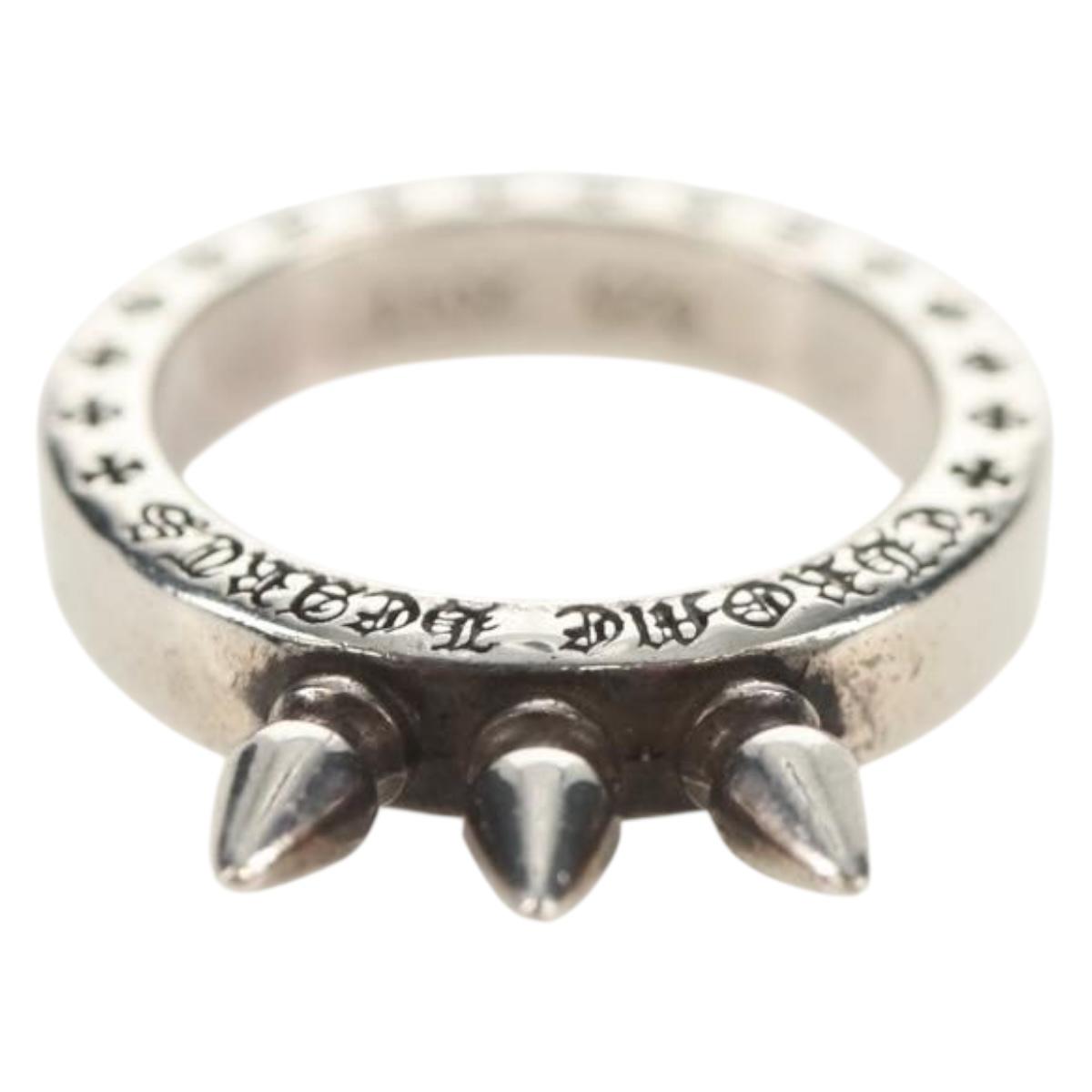 Chrome Hearts Baby Bell Ring Ag925 Silver Auth 152459M