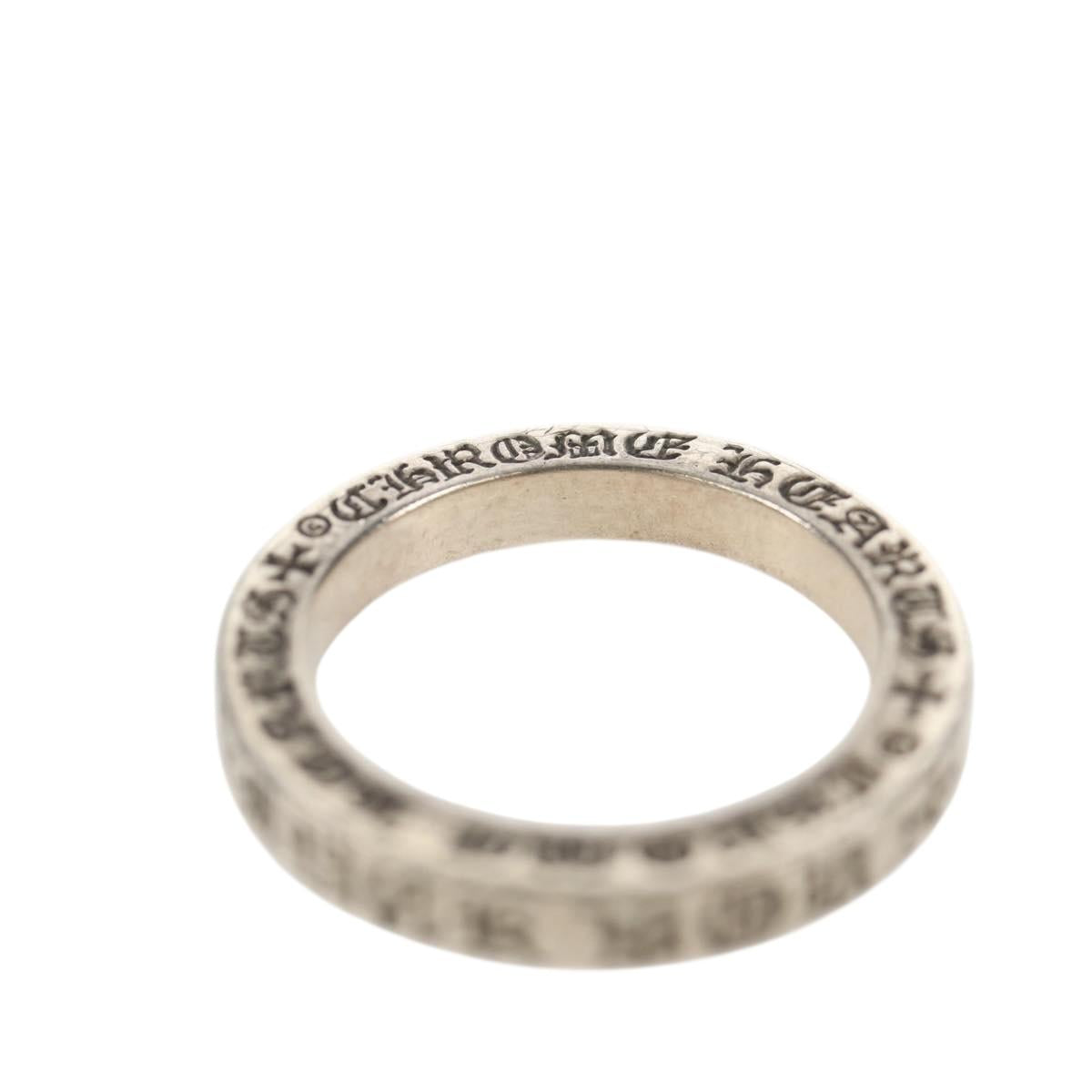 Chrome Hearts Spacer Ring Ag925 Silver Auth 152461M