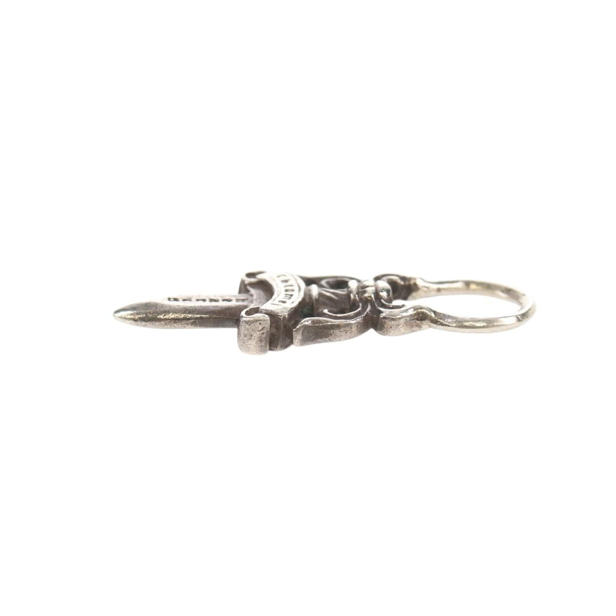 Chrome Hearts Dagger Pendant Top Charm Ag925 Silver Auth 152463M