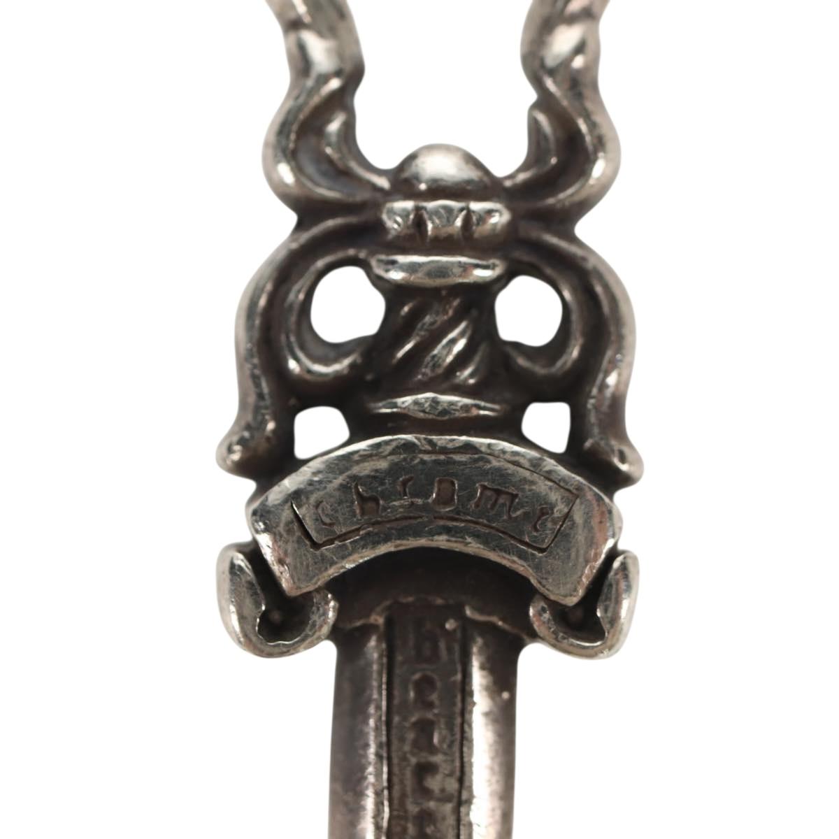 Chrome Hearts Dagger Pendant Top Charm Ag925 Silver Auth 152464M