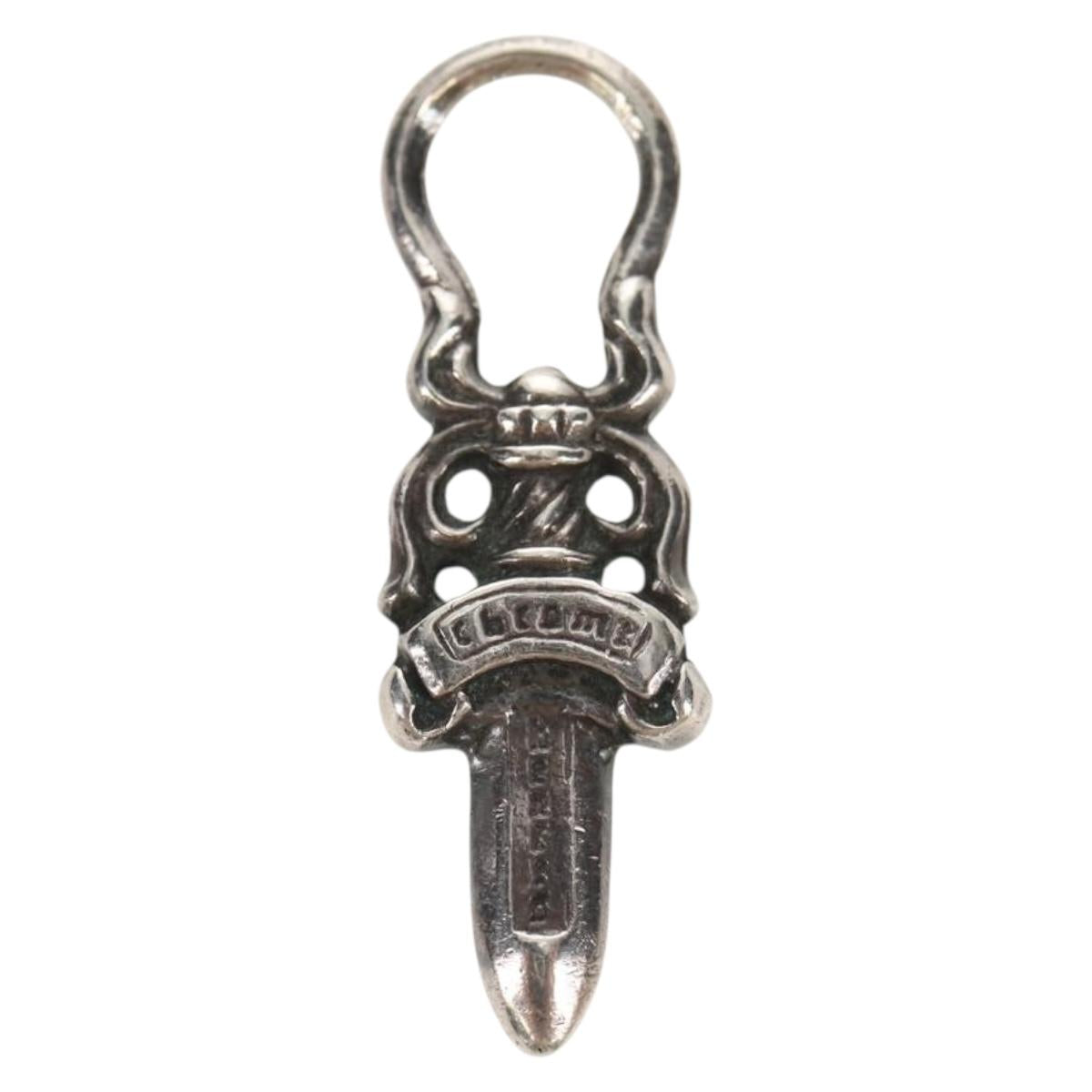 Chrome Hearts Dagger Pendant Top Charm Ag925 Silver Auth 152465M
