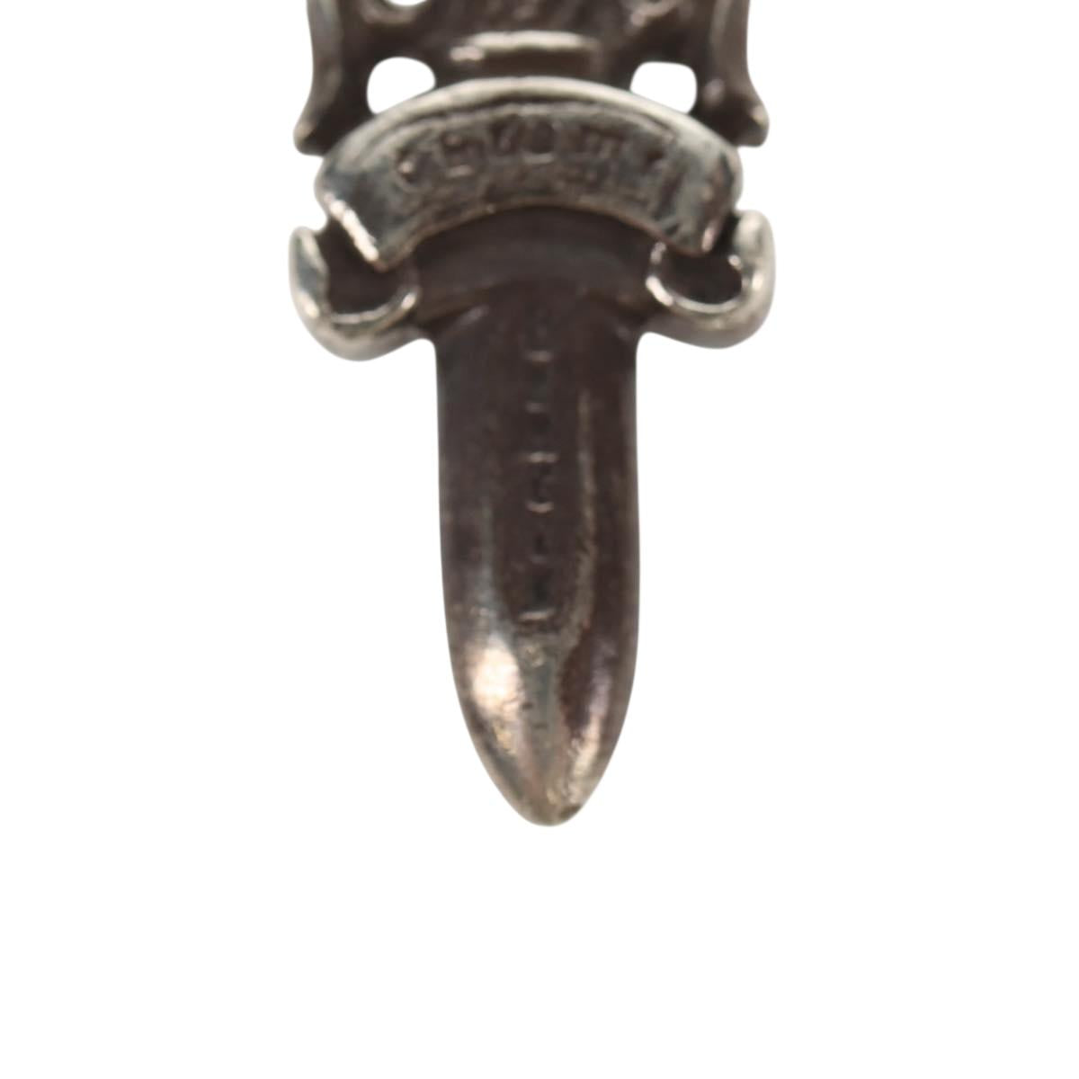 Chrome Hearts Dagger Pendant Top Charm Ag925 Silver Auth 152466M