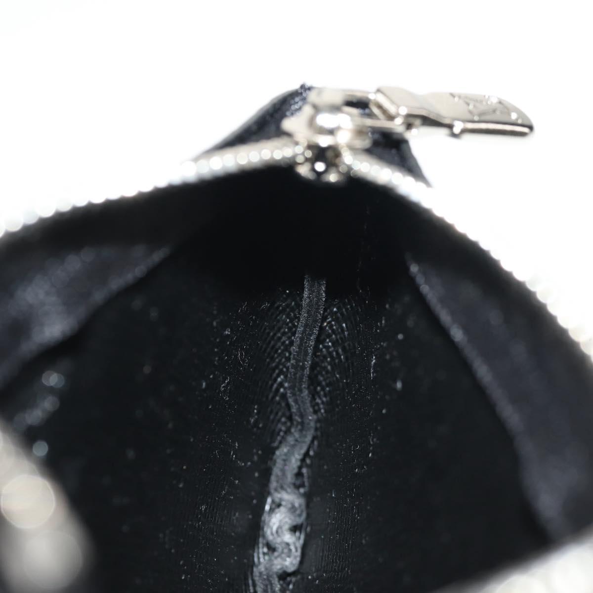 LOUIS VUITTON Multicolor Pochette Cles NM Coin Purse Black M60279 Auth 152469SM