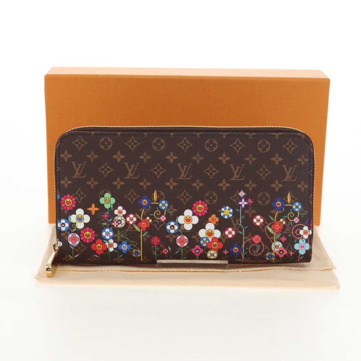 LOUIS VUITTON Zippy Wallet Louis Vuitton x Takashi Murakami M14162 Auth 152472SM
