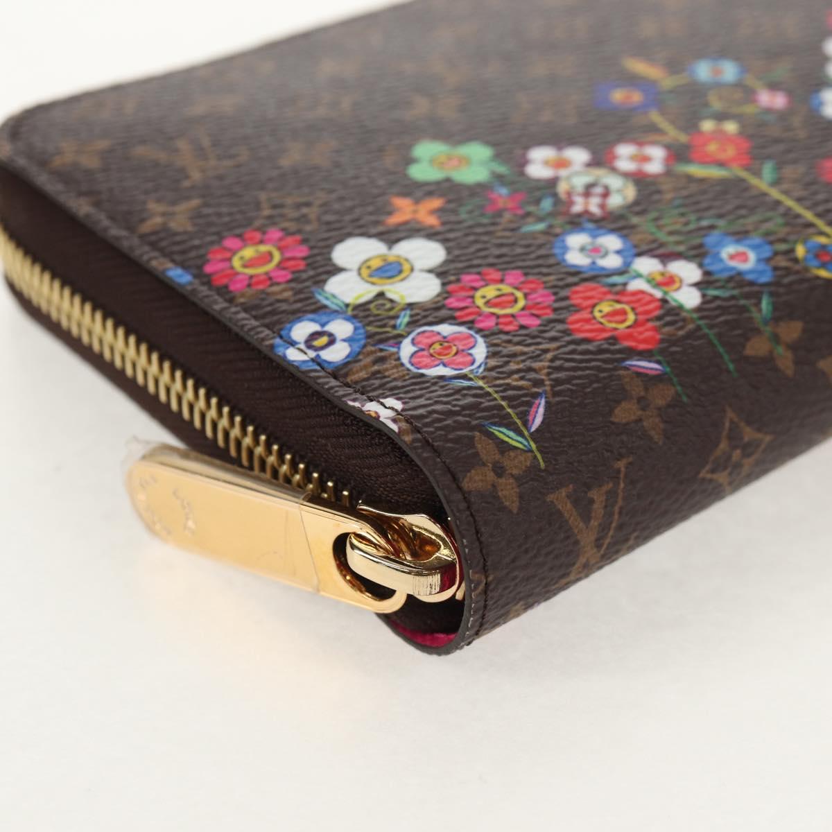 LOUIS VUITTON Zippy Wallet Louis Vuitton x Takashi Murakami M14162 Auth 152472SM