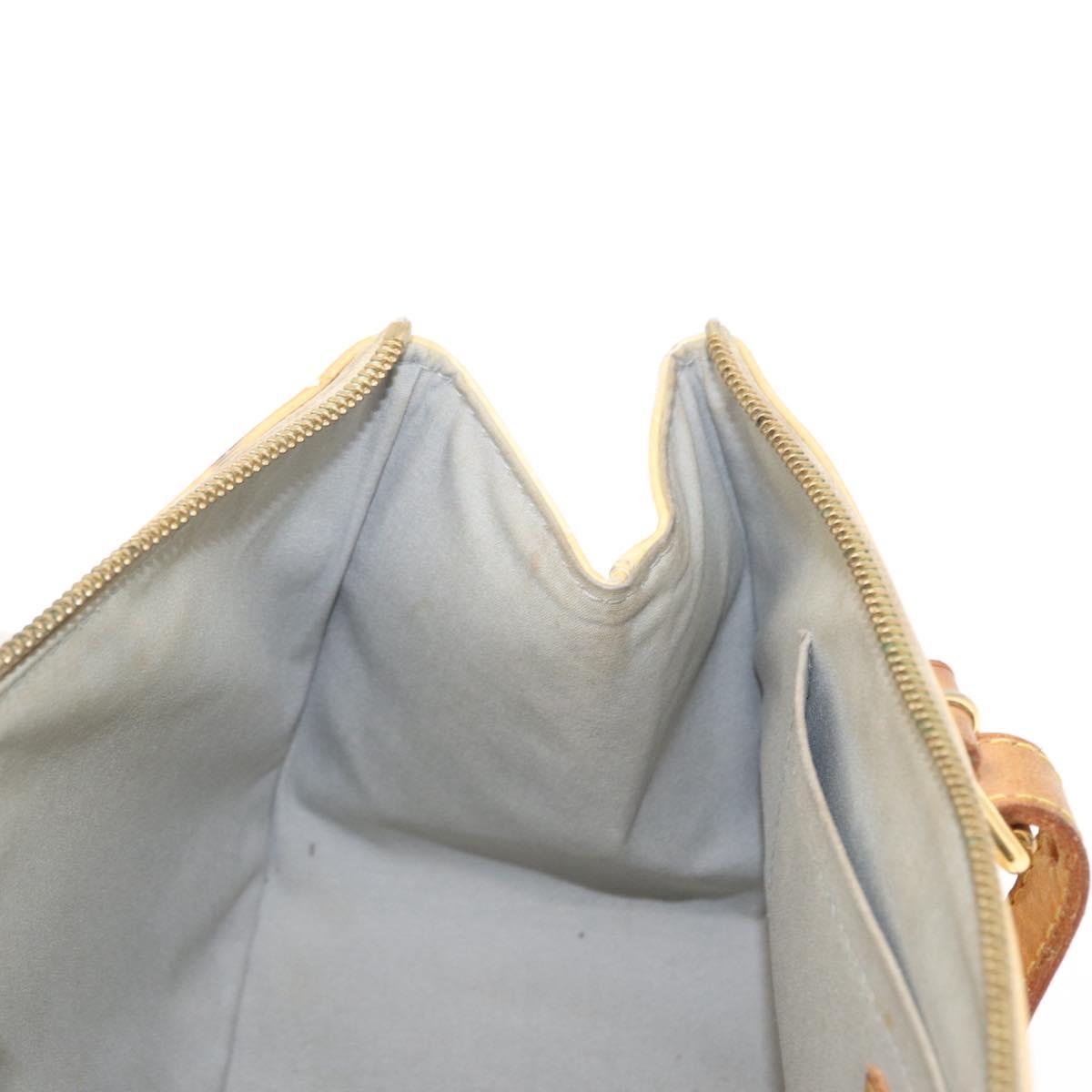 LOUIS VUITTON Monogram Vernis Rosewood Avenue Hand Bag Perle M93508 Auth 152503