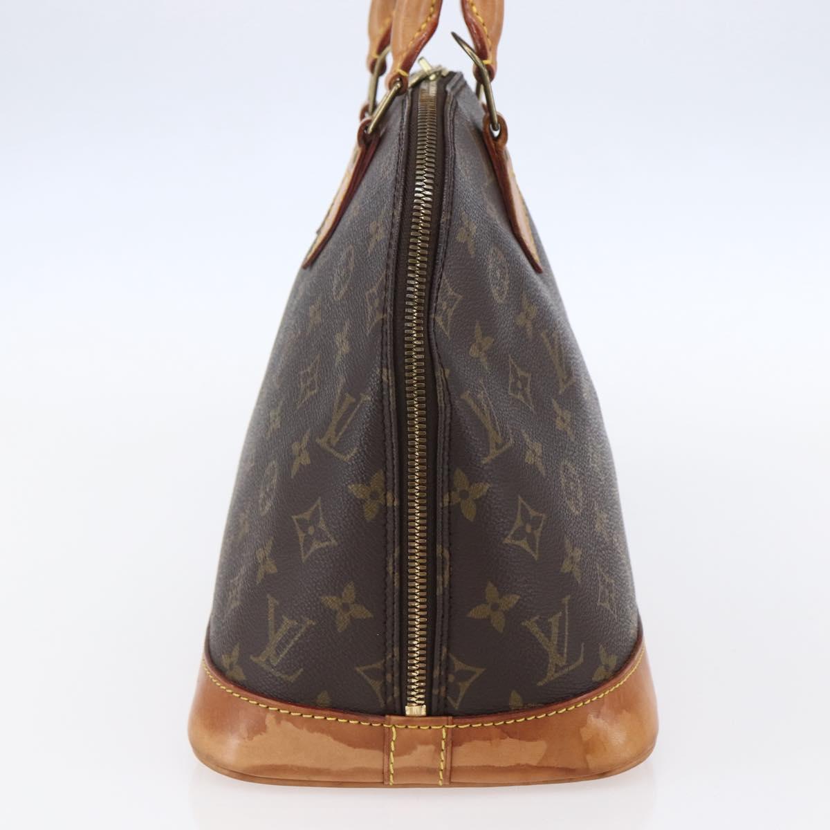 LOUIS VUITTON Monogram Alma Hand Bag M51130 LV Auth 152504