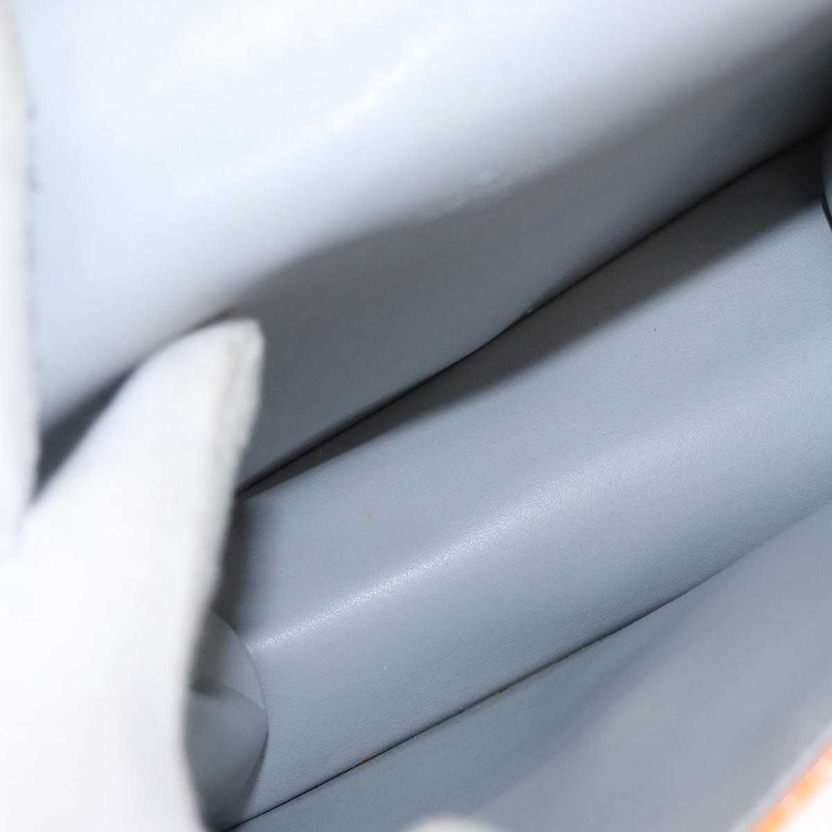 LOUIS VUITTON Monogram Vernis Spring street Hand Bag Gris M91029 LV Auth 152515