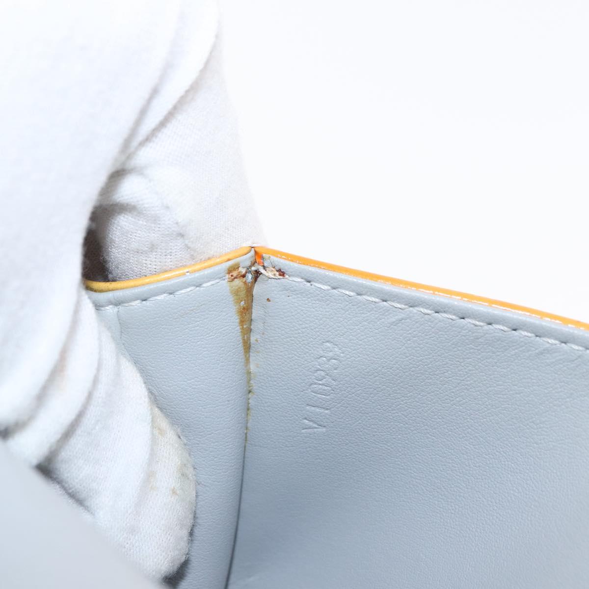 LOUIS VUITTON Monogram Vernis Spring street Hand Bag Gris M91029 LV Auth 152515