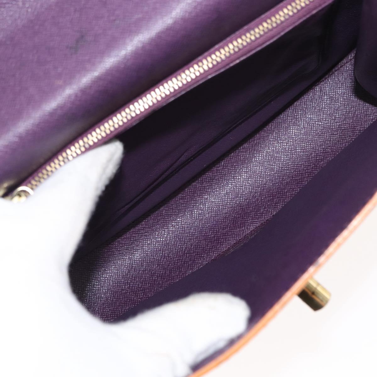 LOUIS VUITTON Epi Malesherbes Hand Bag Tassili Yellow Jonne M52379 Auth 152516