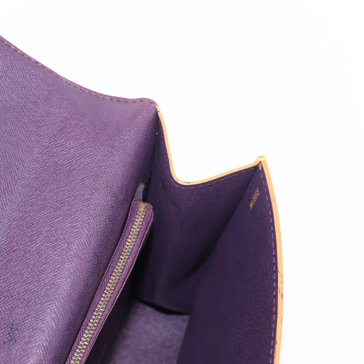 LOUIS VUITTON Epi Malesherbes Hand Bag Tassili Yellow Jonne M52379 Auth 152516