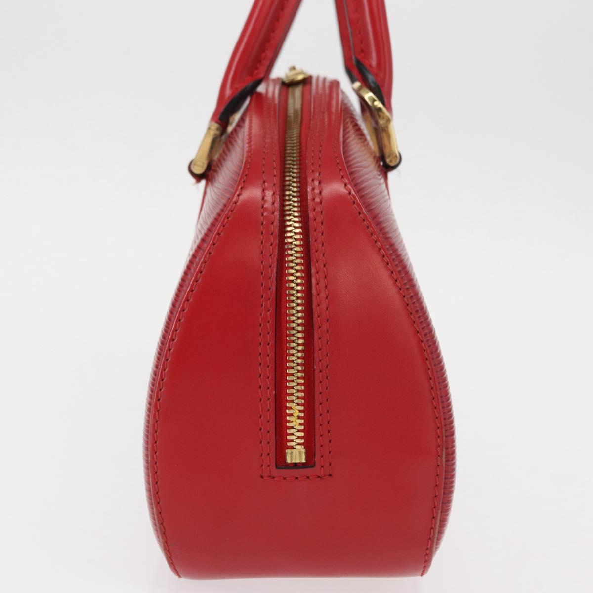 LOUIS VUITTON Epi jasmine Hand Bag Red M52087 LV Auth 152517
