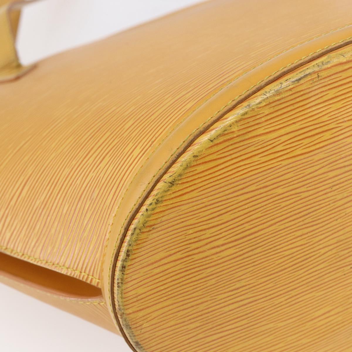 LOUIS VUITTON Epi Saint Jacques Shopping Shoulder Bag Yellow M52269 Auth 152520