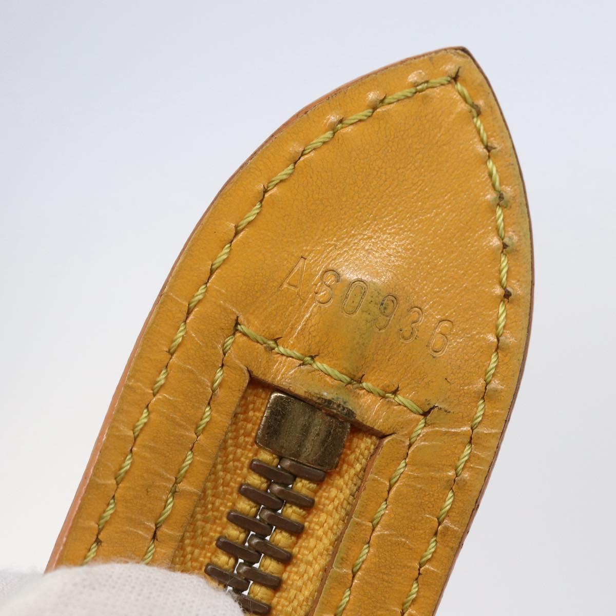 LOUIS VUITTON Epi Saint Jacques Shopping Shoulder Bag Yellow M52269 Auth 152520