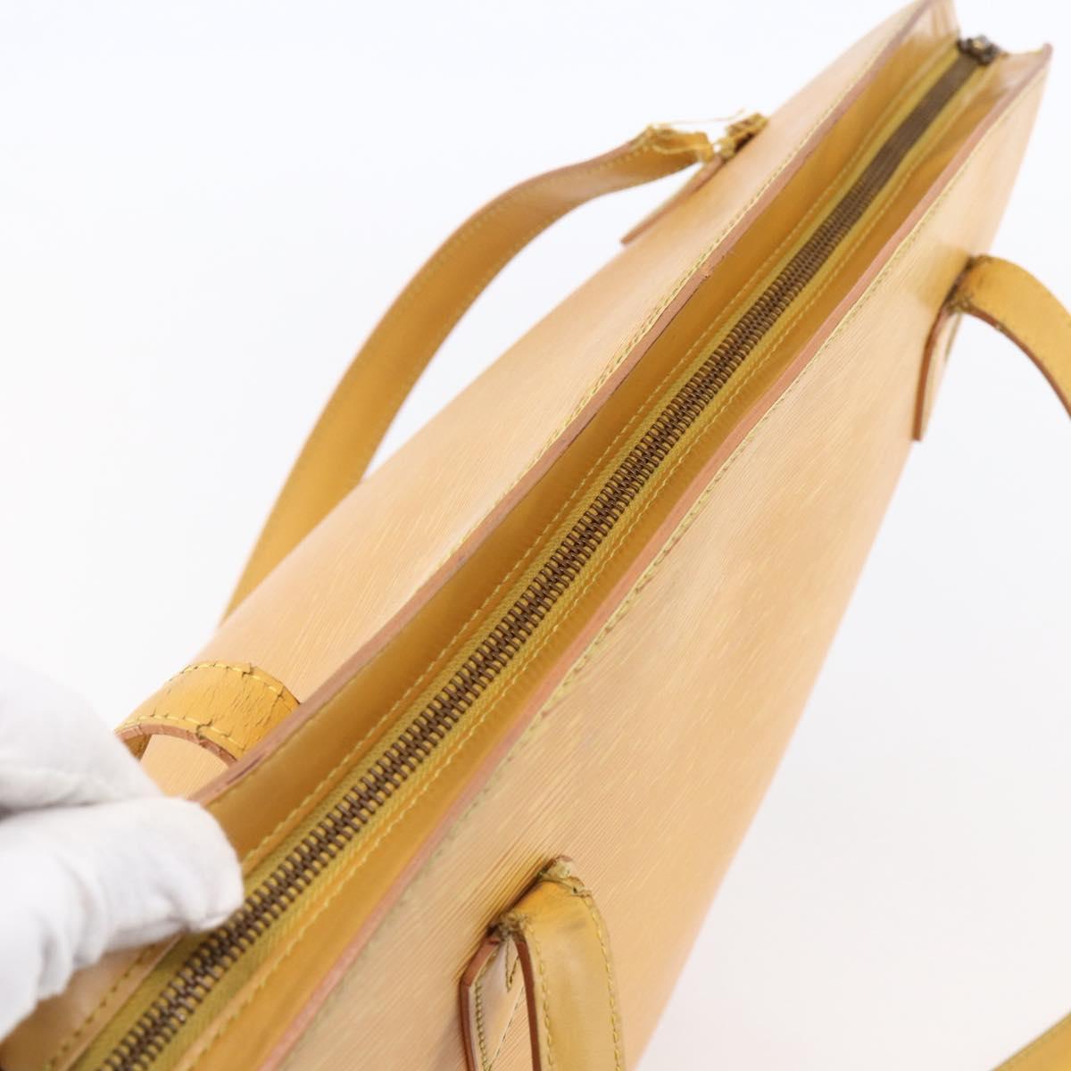 LOUIS VUITTON Epi Saint Jacques Shopping Shoulder Bag Yellow M52269 Auth 152520