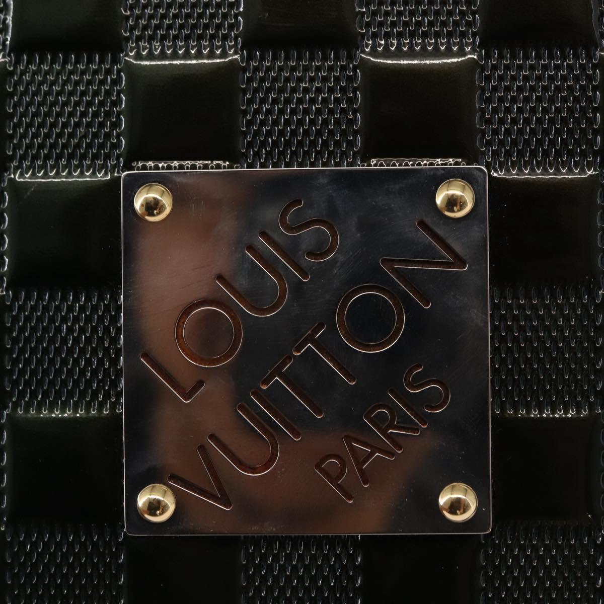 LOUIS VUITTON Damier Vernis Club Bag Green Petrol Blue M92128 LV Auth 152522