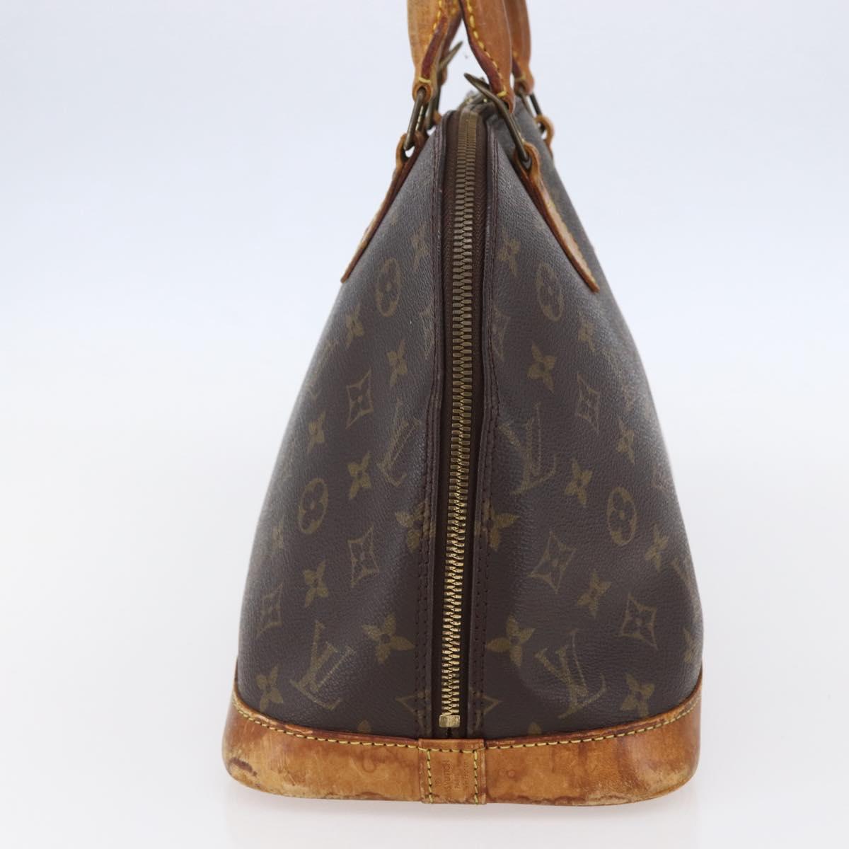 LOUIS VUITTON Monogram Alma Hand Bag M51130 LV Auth 152529