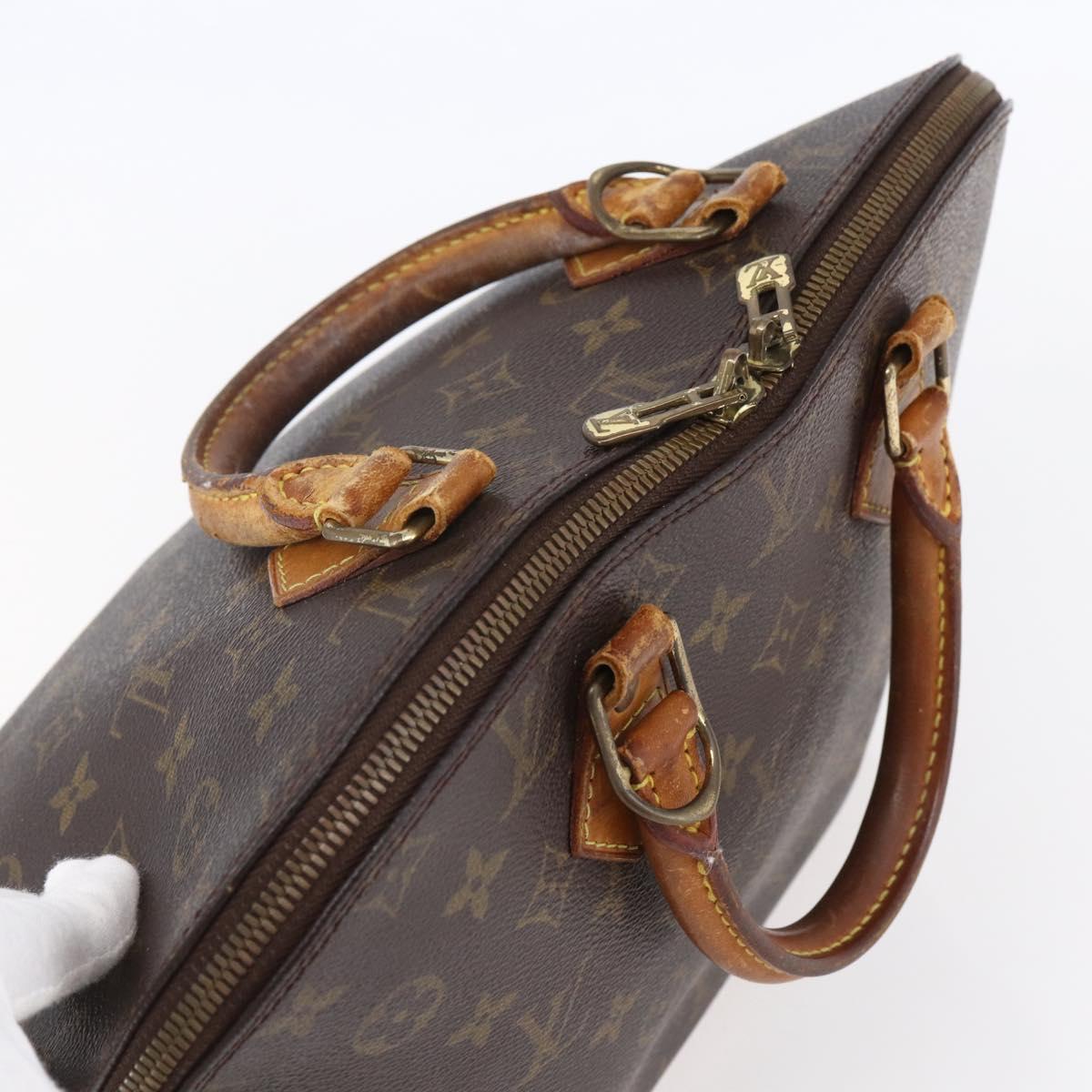 LOUIS VUITTON Monogram Alma Hand Bag M51130 LV Auth 152529