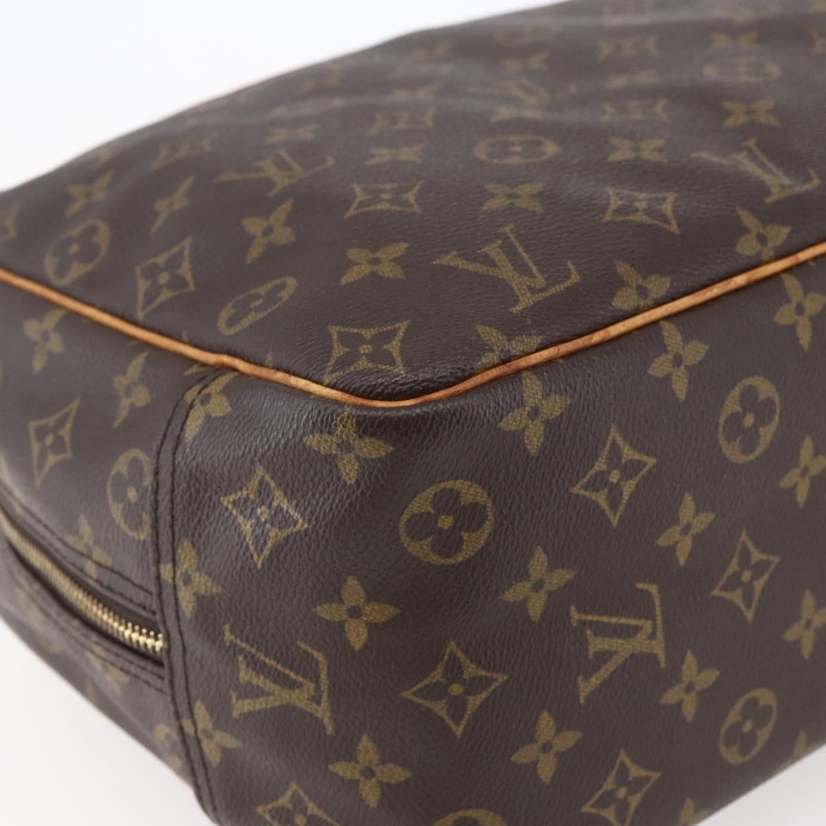 LOUIS VUITTON Monogram Deauville Hand Bag M47270 LV Auth 152532