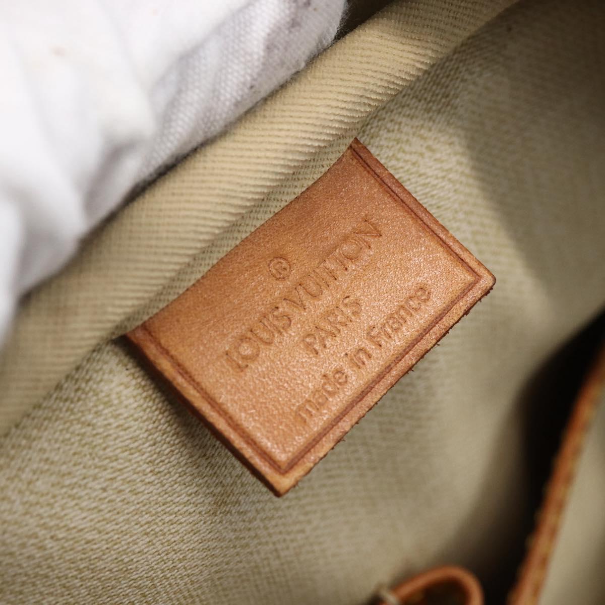 LOUIS VUITTON Monogram Deauville Hand Bag M47270 LV Auth 152532