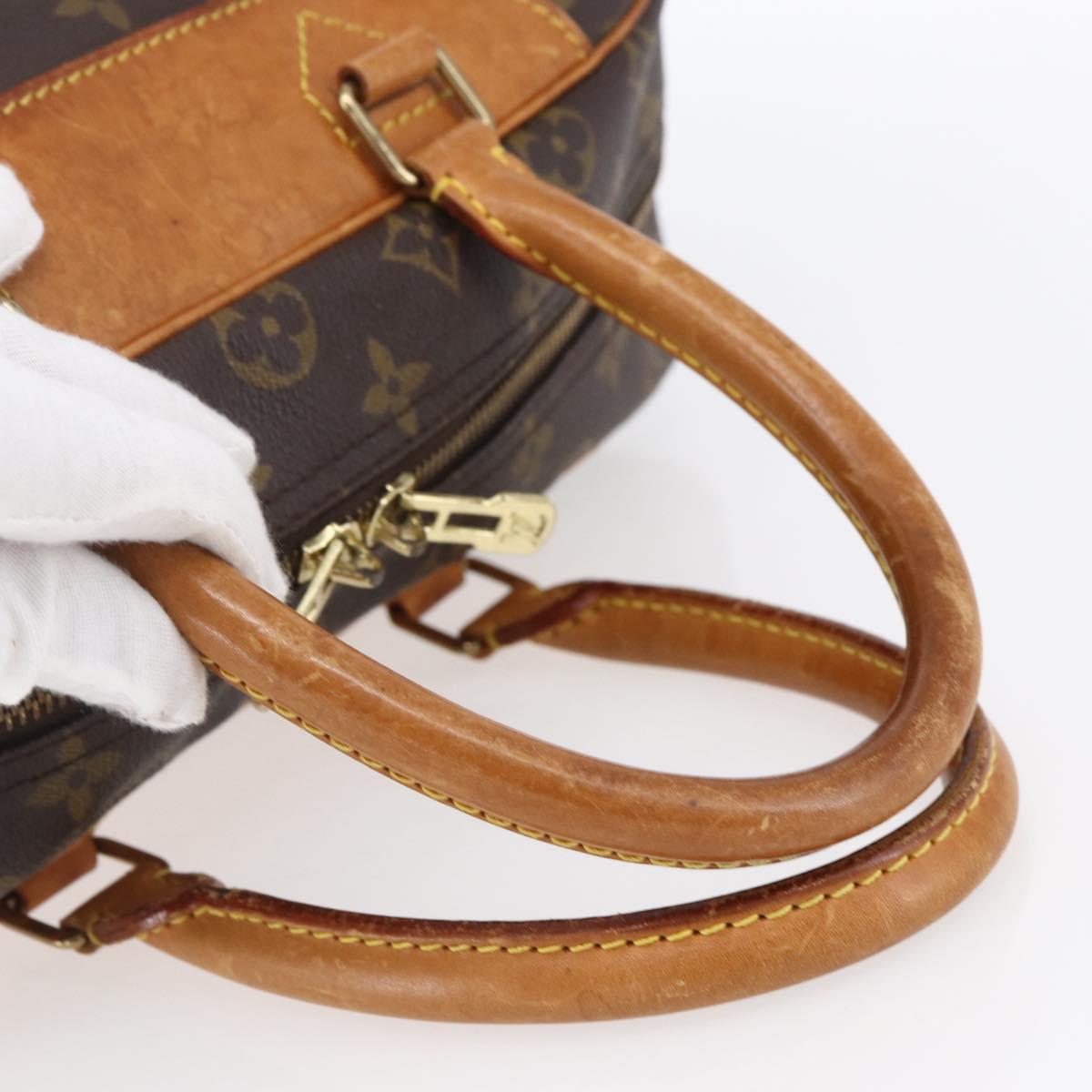 LOUIS VUITTON Monogram Deauville Hand Bag M47270 LV Auth 152532