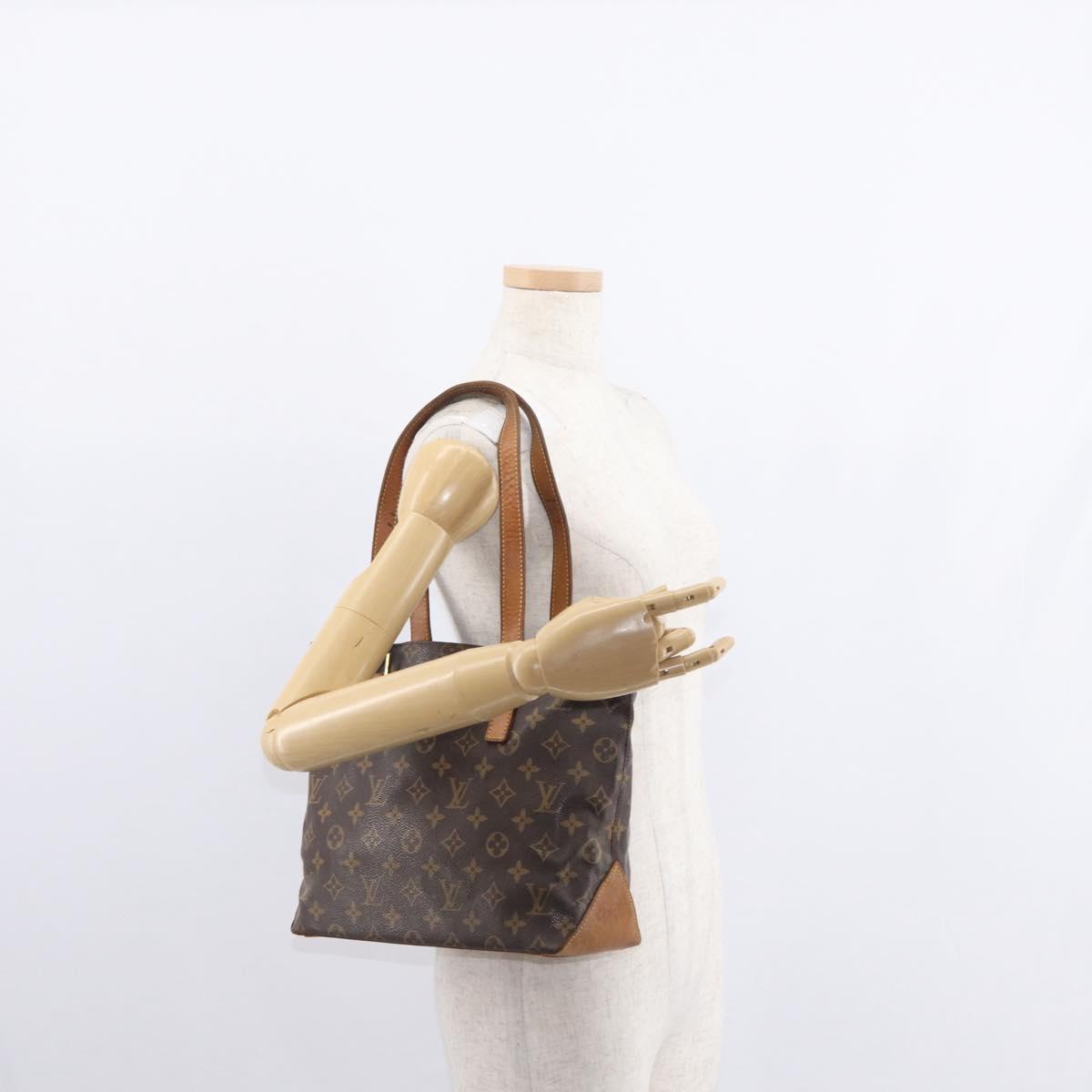 LOUIS VUITTON Monogram Cabas Piano Tote Bag M51148 LV Auth 152534