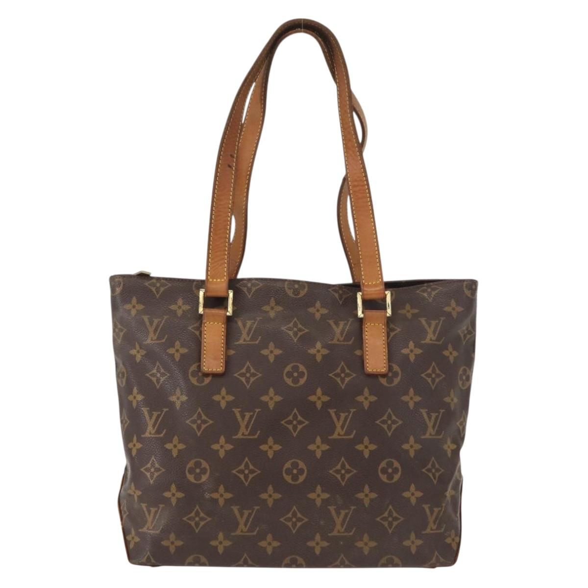 LOUIS VUITTON Monogram Cabas Piano Tote Bag M51148 LV Auth 152534