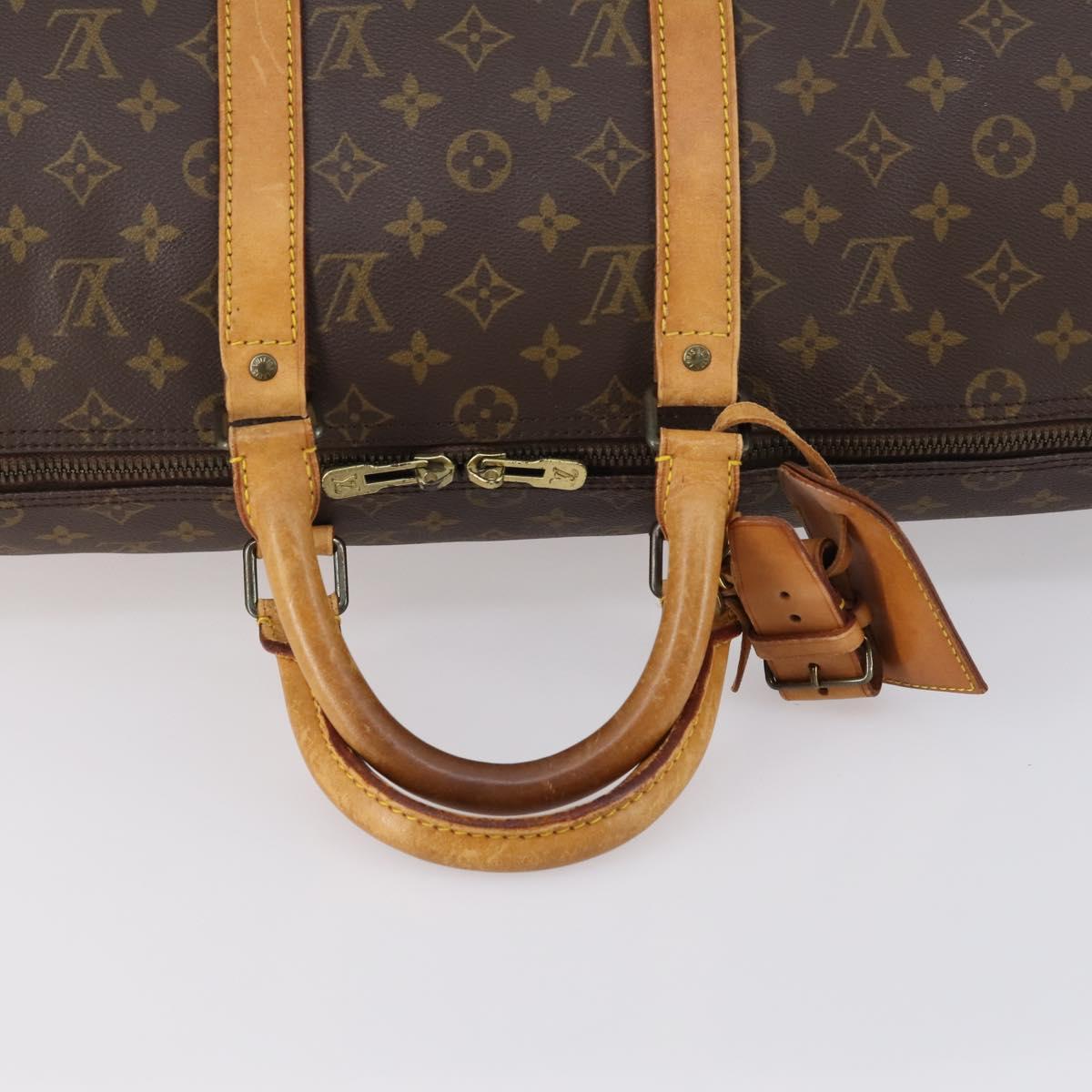 LOUIS VUITTON Monogram Keepall 50 Boston Bag M41426 LV Auth 152552