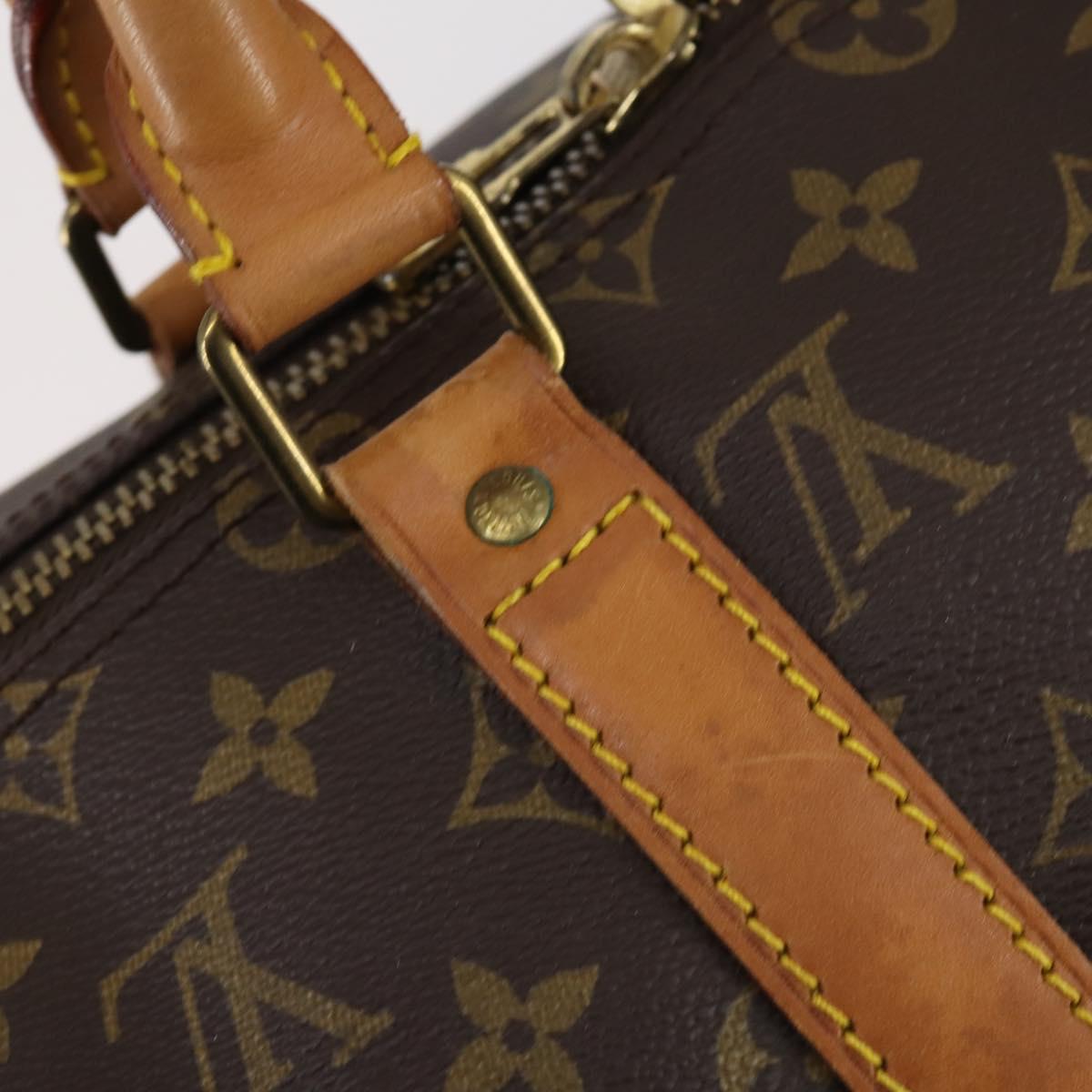 LOUIS VUITTON Monogram Keepall 50 Boston Bag M41426 LV Auth 152553