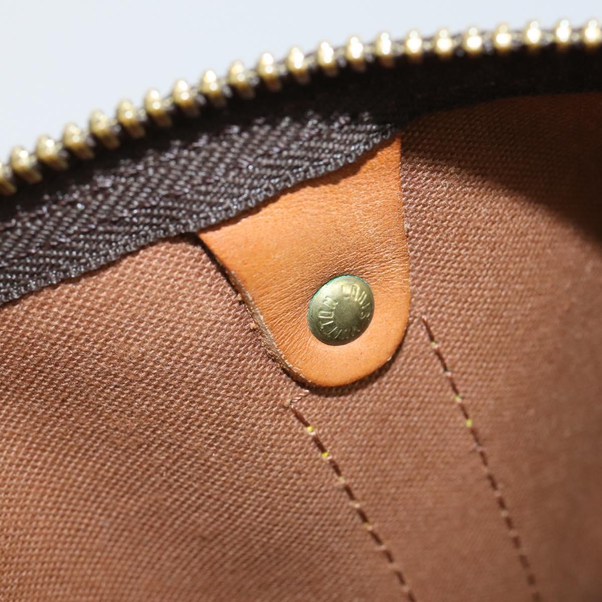 LOUIS VUITTON Monogram Keepall 50 Boston Bag M41426 LV Auth 152553