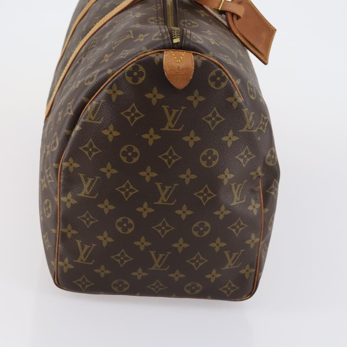 LOUIS VUITTON Monogram Keepall 50 Boston Bag M41426 LV Auth 152553