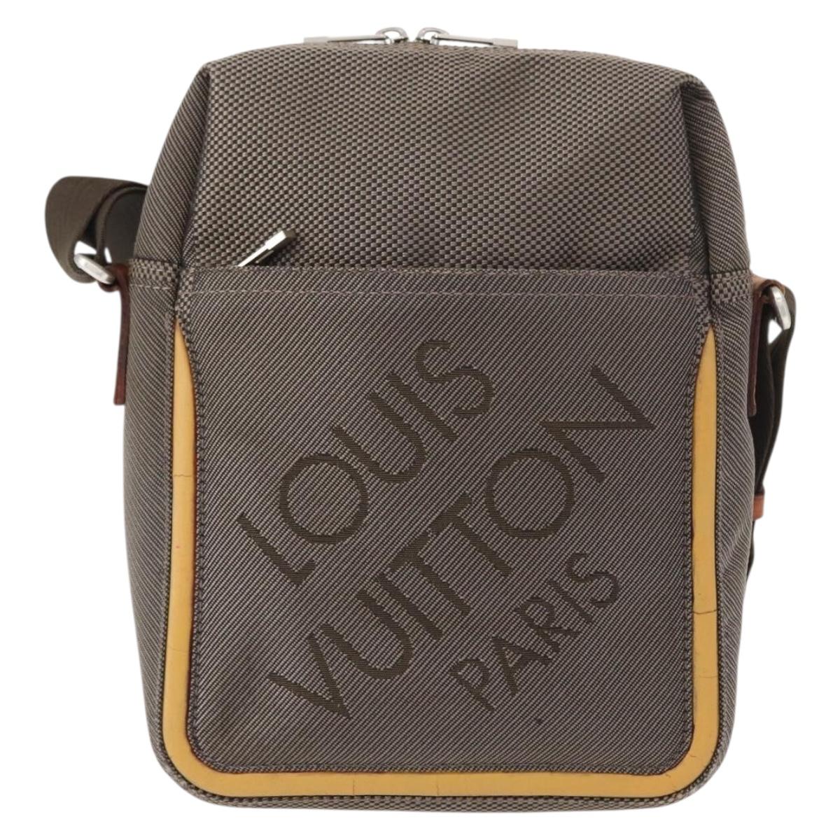 LOUIS VUITTON Damier Geant Sitadan MM Shoulder Bag Brown M93040 LV Auth 152556