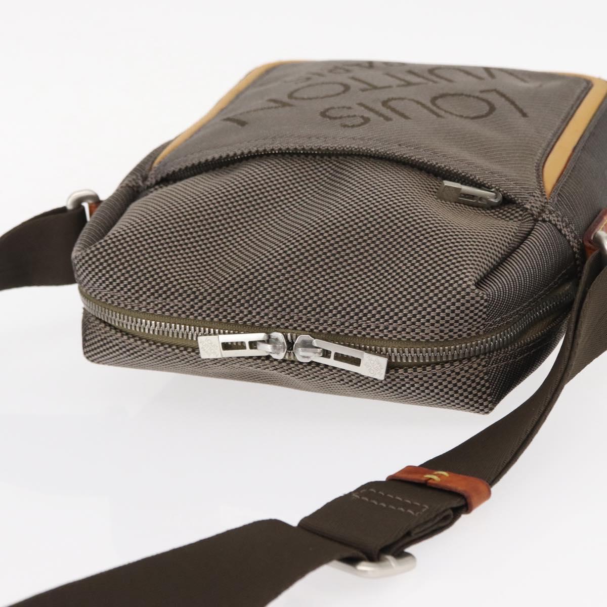 LOUIS VUITTON Damier Geant Sitadan MM Shoulder Bag Brown M93040 LV Auth 152556