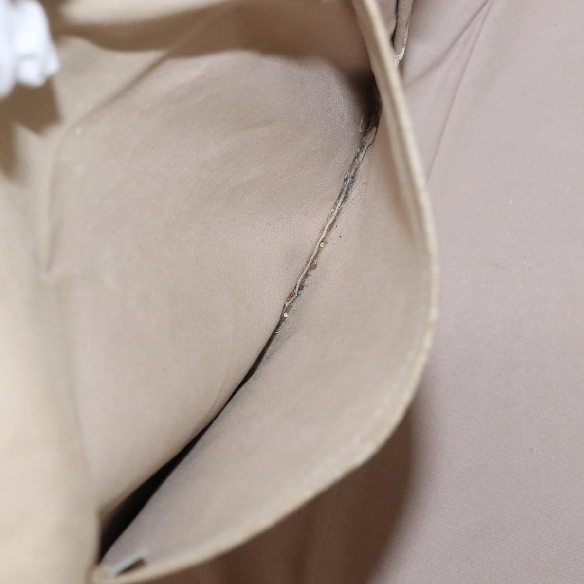 LOUIS VUITTON Monogram Beach Line Cabas Ipanema GM Bag Beige M95986 Auth 152557