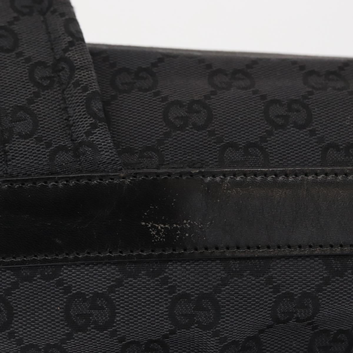 GUCCI GG Canvas Backpack Black 003 0238 Auth 152564