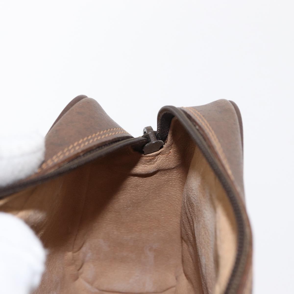 GUCCI GG Supreme Web Sherry Line Bag PVC Beige Red 119 02 087 Auth 152569