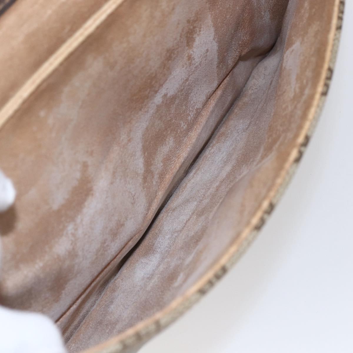 GUCCI GG Supreme Shoulder Bag PVC Beige Gold 004 904 0671 Auth 152570