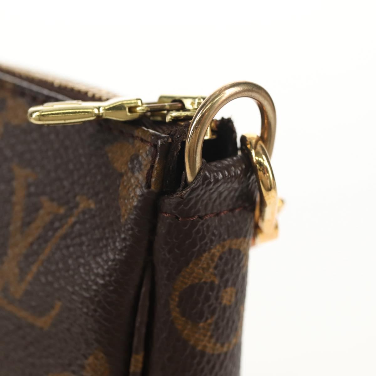 LOUIS VUITTON Monogram Pochette Accessoires Pouch M51980 LV Auth 152599V
