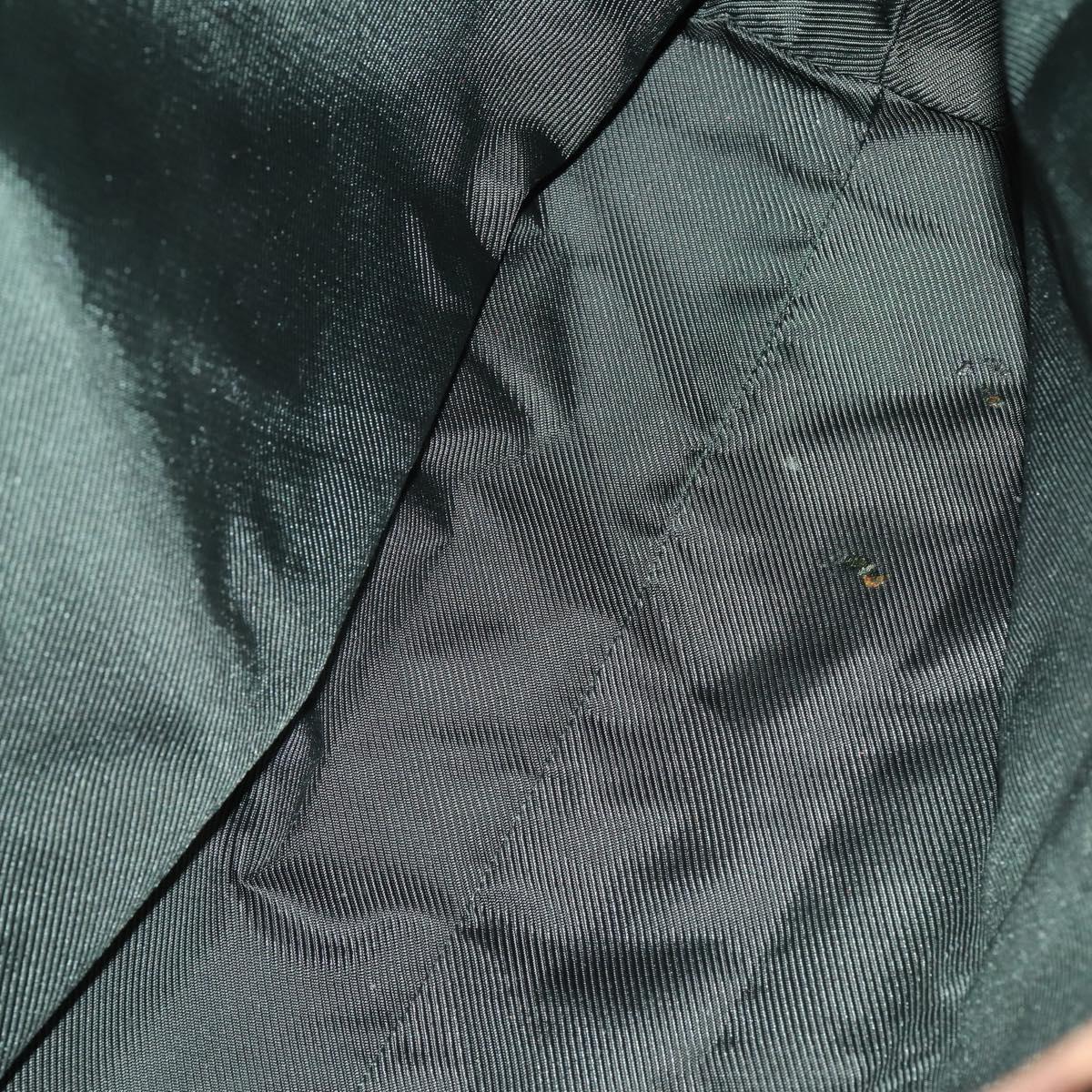 GUCCI GG Canvas Shoulder Bag Leather 3 Set Beige Dark Brown Auth 152612