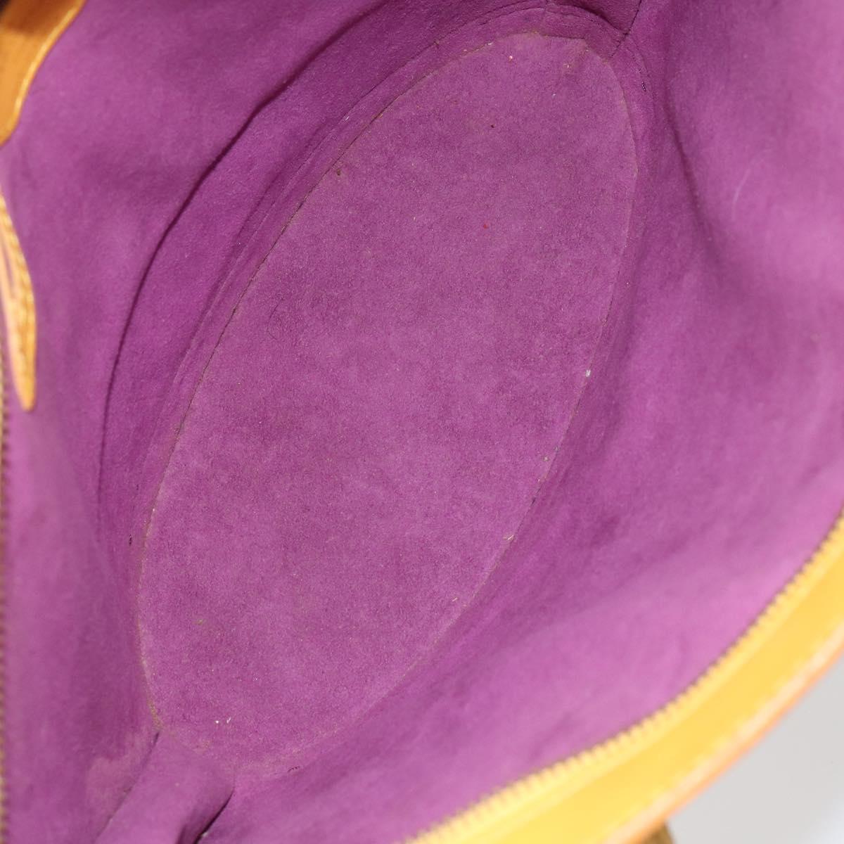 LOUIS VUITTON Epi Saint Jacques Hand Bag Yellow M52279 LV Auth 152651