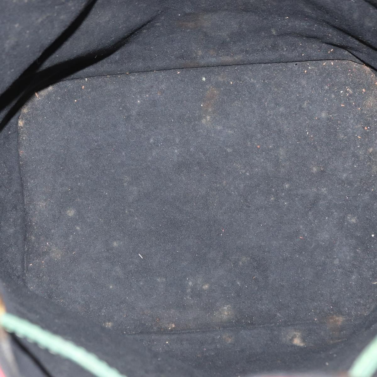 LOUIS VUITTON Epi Tricolor Noe Shoulder Bag Blue Red Green M44082 LV Auth 152652