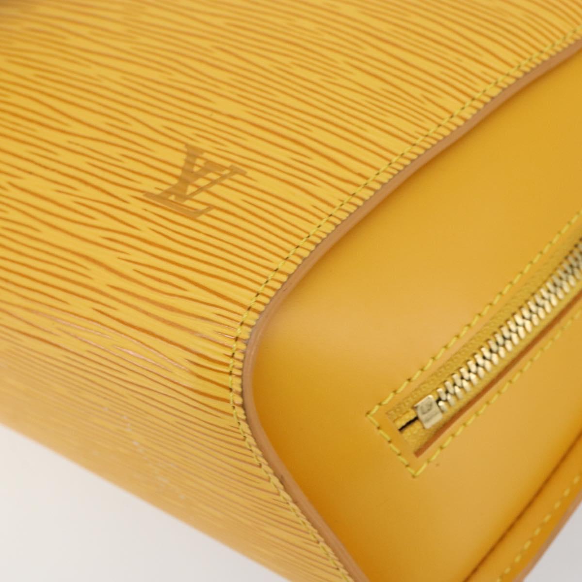 LOUIS VUITTON Epi Mabillon Backpack Yellow M52239 LV Auth 152653