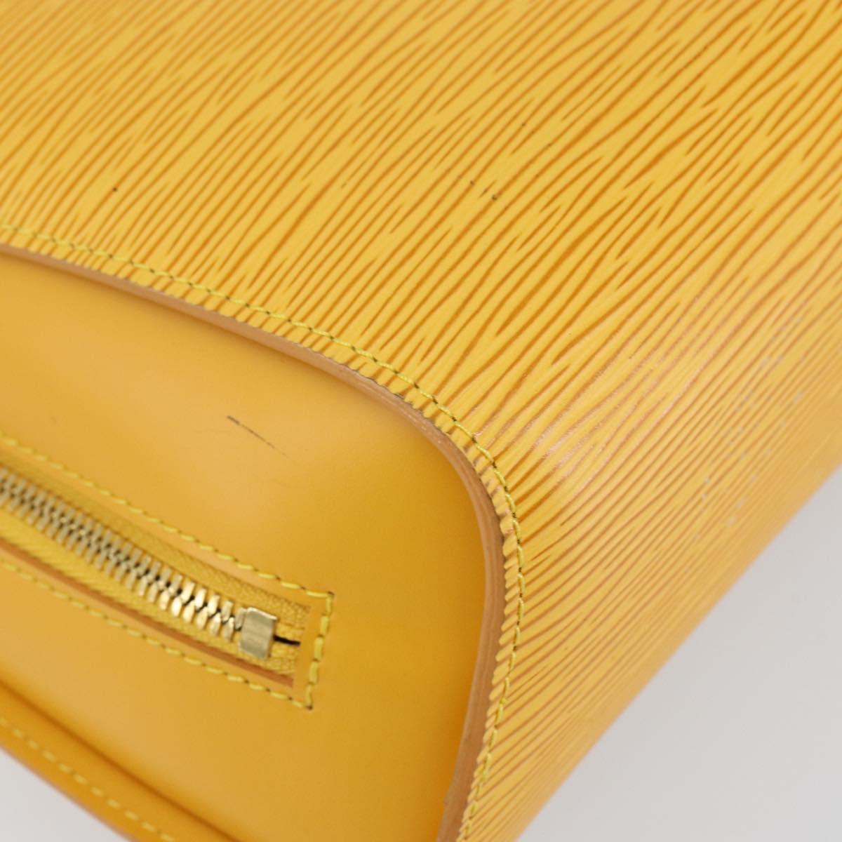 LOUIS VUITTON Epi Mabillon Backpack Yellow M52239 LV Auth 152653