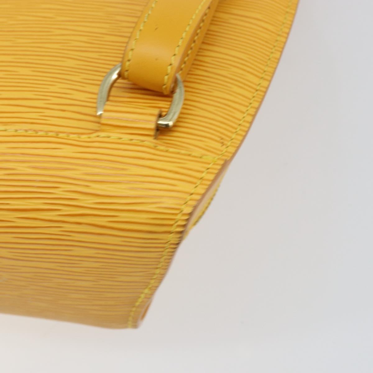 LOUIS VUITTON Epi Mabillon Backpack Yellow M52239 LV Auth 152653