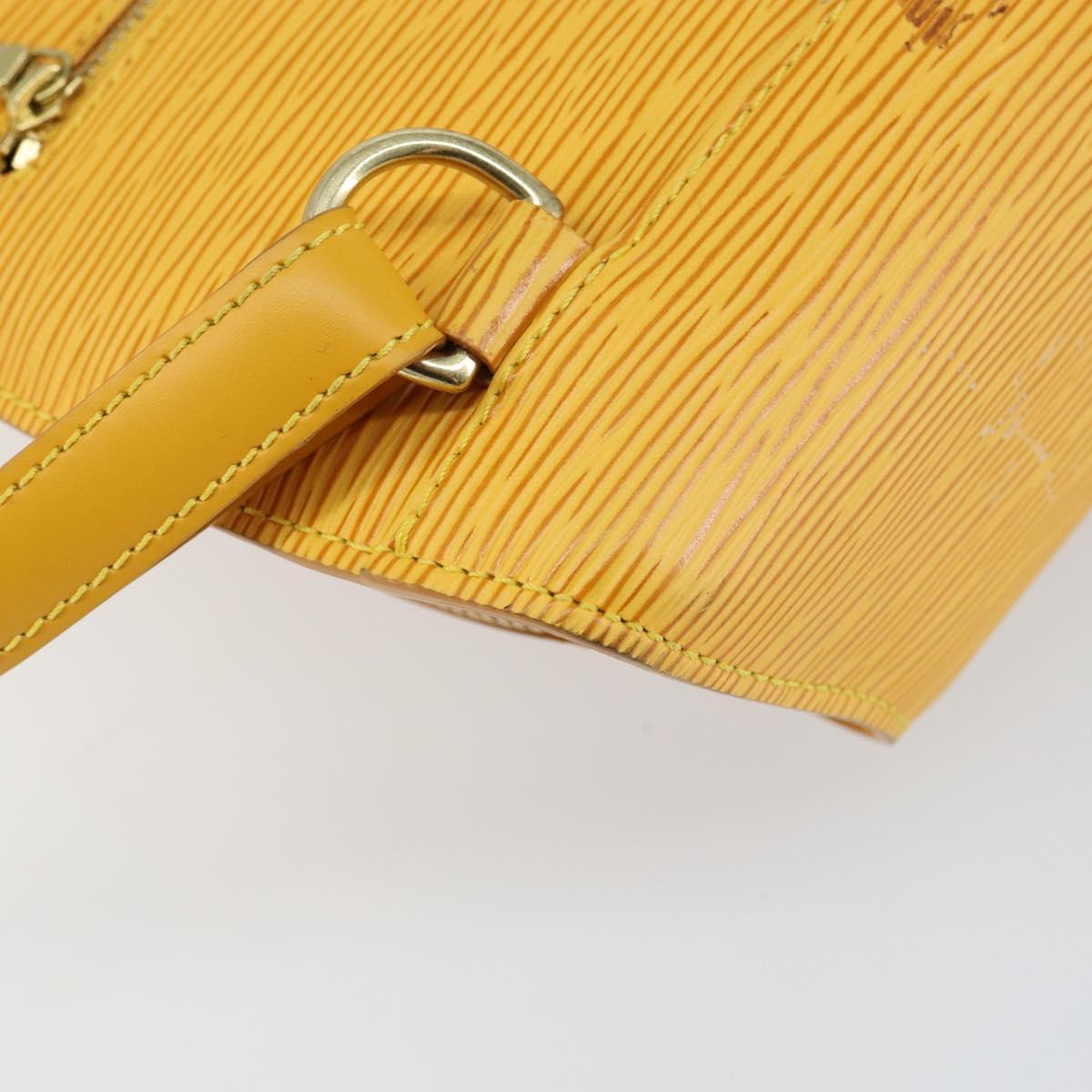 LOUIS VUITTON Epi Mabillon Backpack Yellow M52239 LV Auth 152653