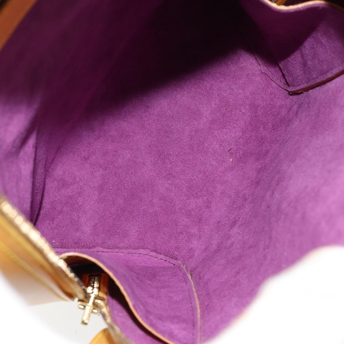 LOUIS VUITTON Epi Mabillon Backpack Yellow M52239 LV Auth 152653