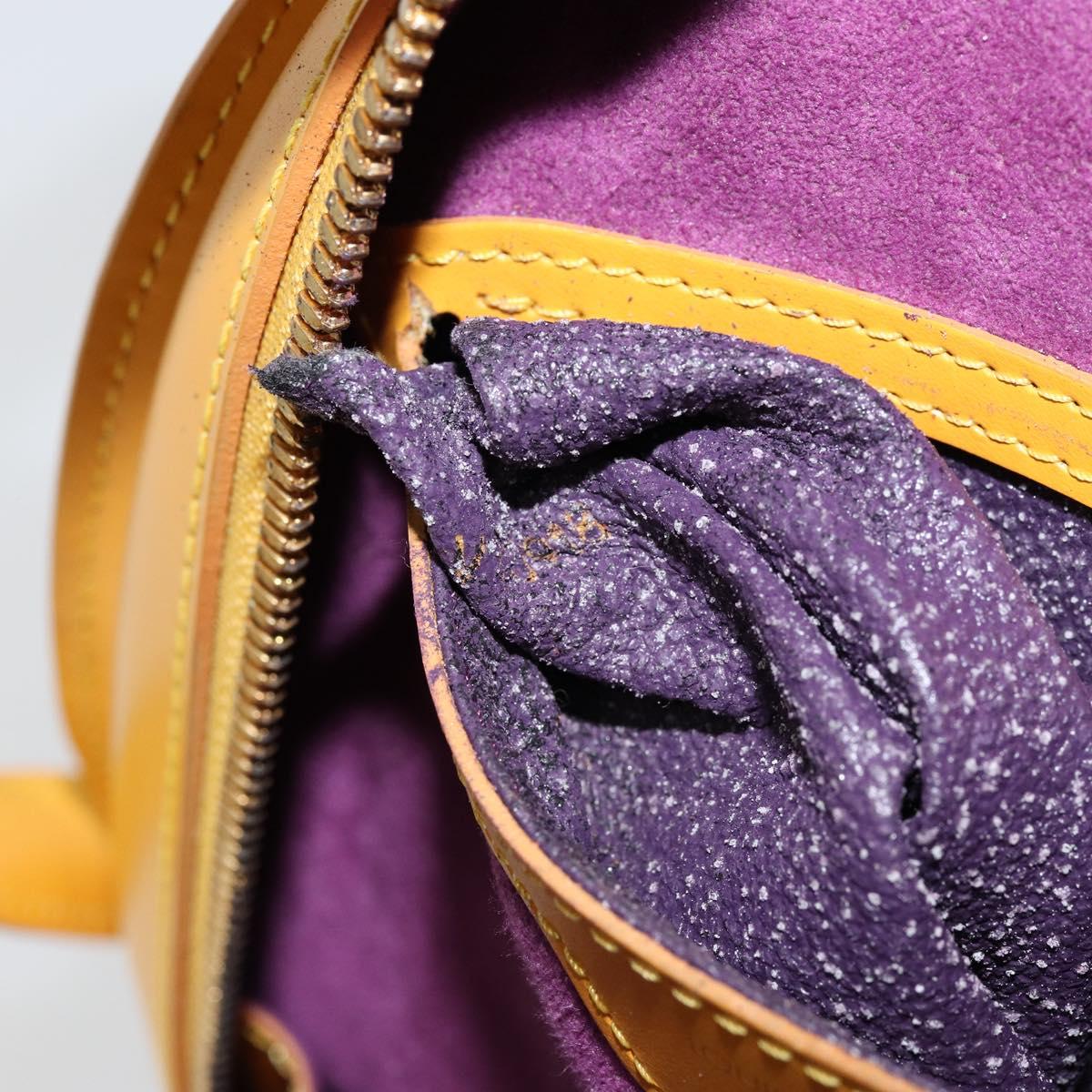 LOUIS VUITTON Epi Mabillon Backpack Yellow M52239 LV Auth 152653