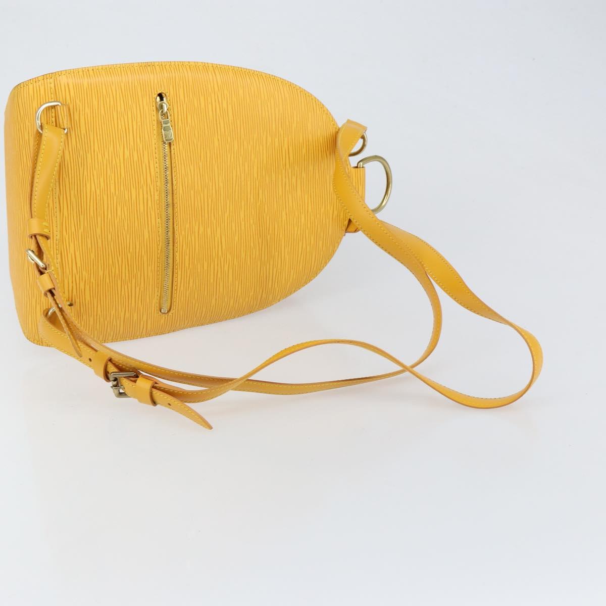 LOUIS VUITTON Epi Mabillon Backpack Yellow M52239 LV Auth 152653